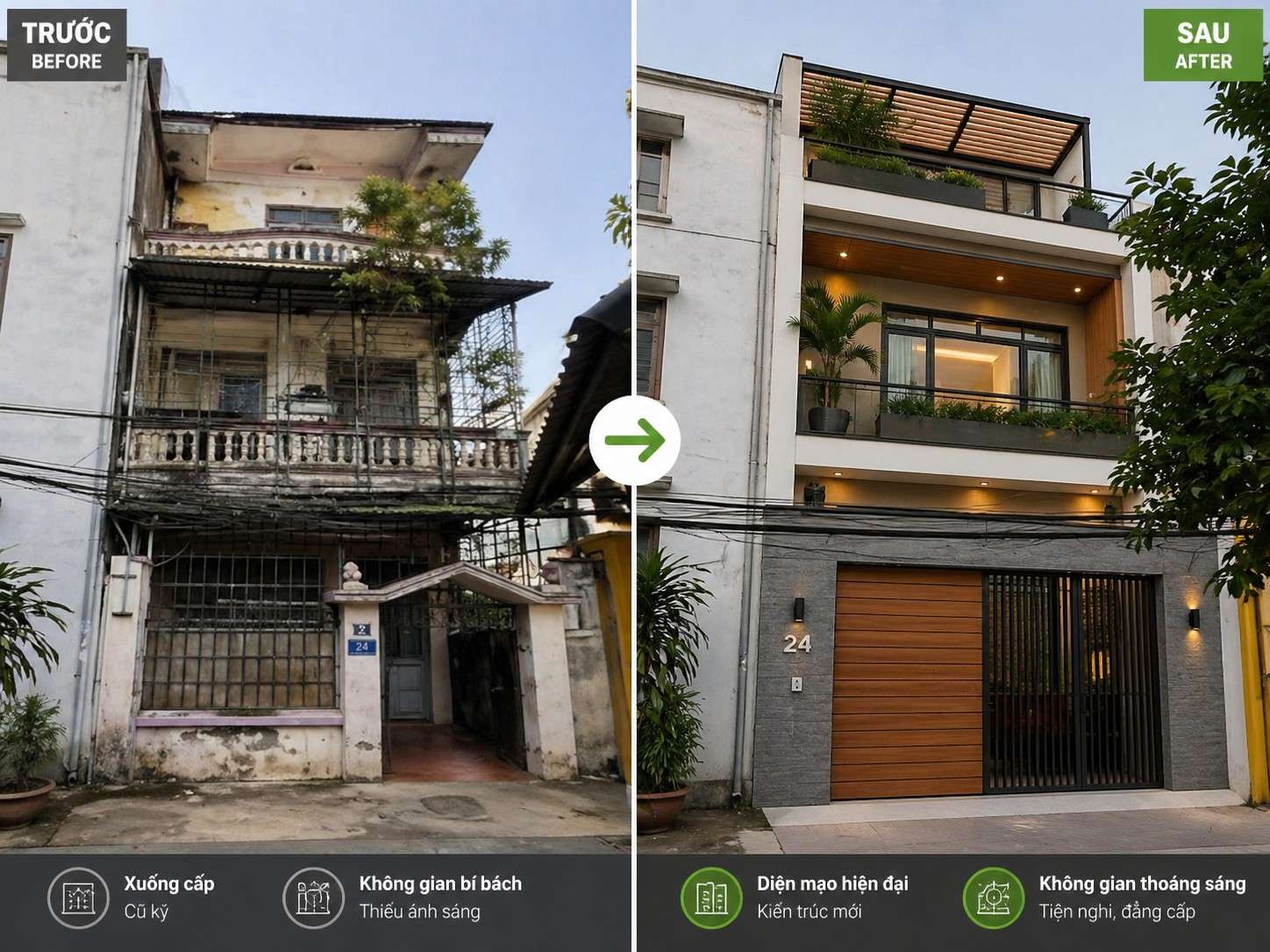 sửa chữa nhà Thanh Hóa - Thi công cải tạo nhà cũ chuyên nghiệp