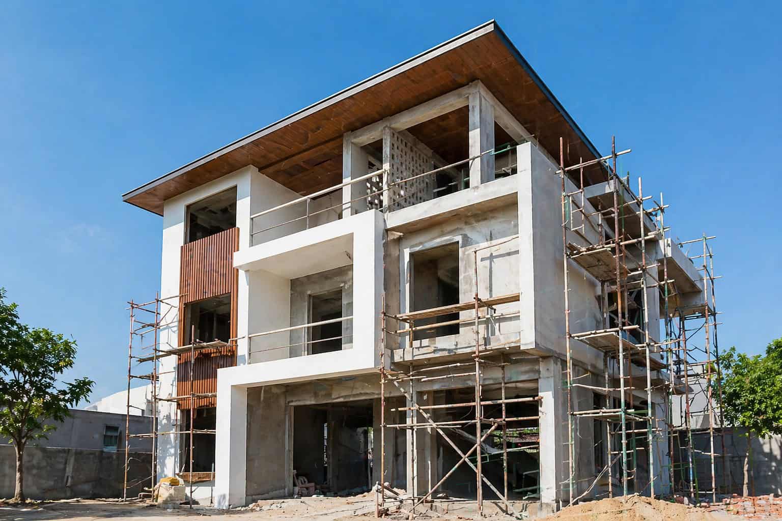 nâng tầng nhà Thanh Hóa - Đội ngũ thi công lành nghề