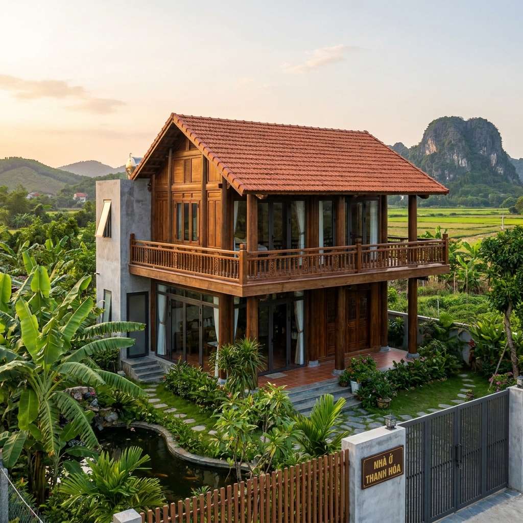 thiết kế nhà cấp 4 Thanh Hóa