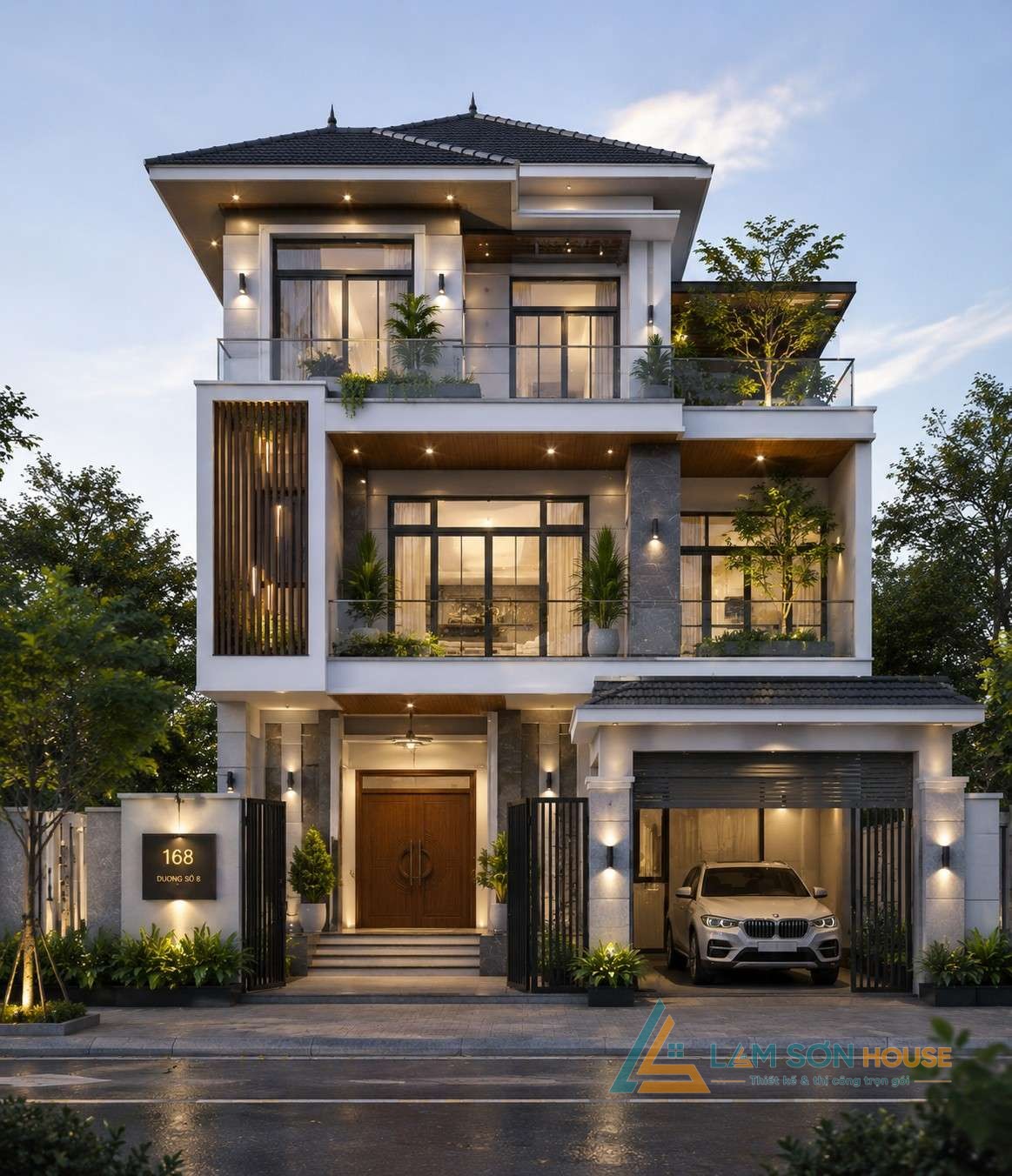 Xây biệt thự Thanh Hóa đẹp, tối ưu chi phí