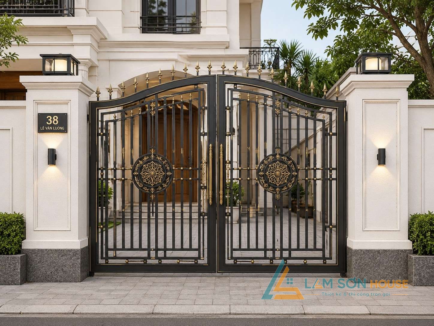 Thi Công Cổng Nhôm Đúc Thanh Hóa Đẹp, Bền, Giá Tốt
