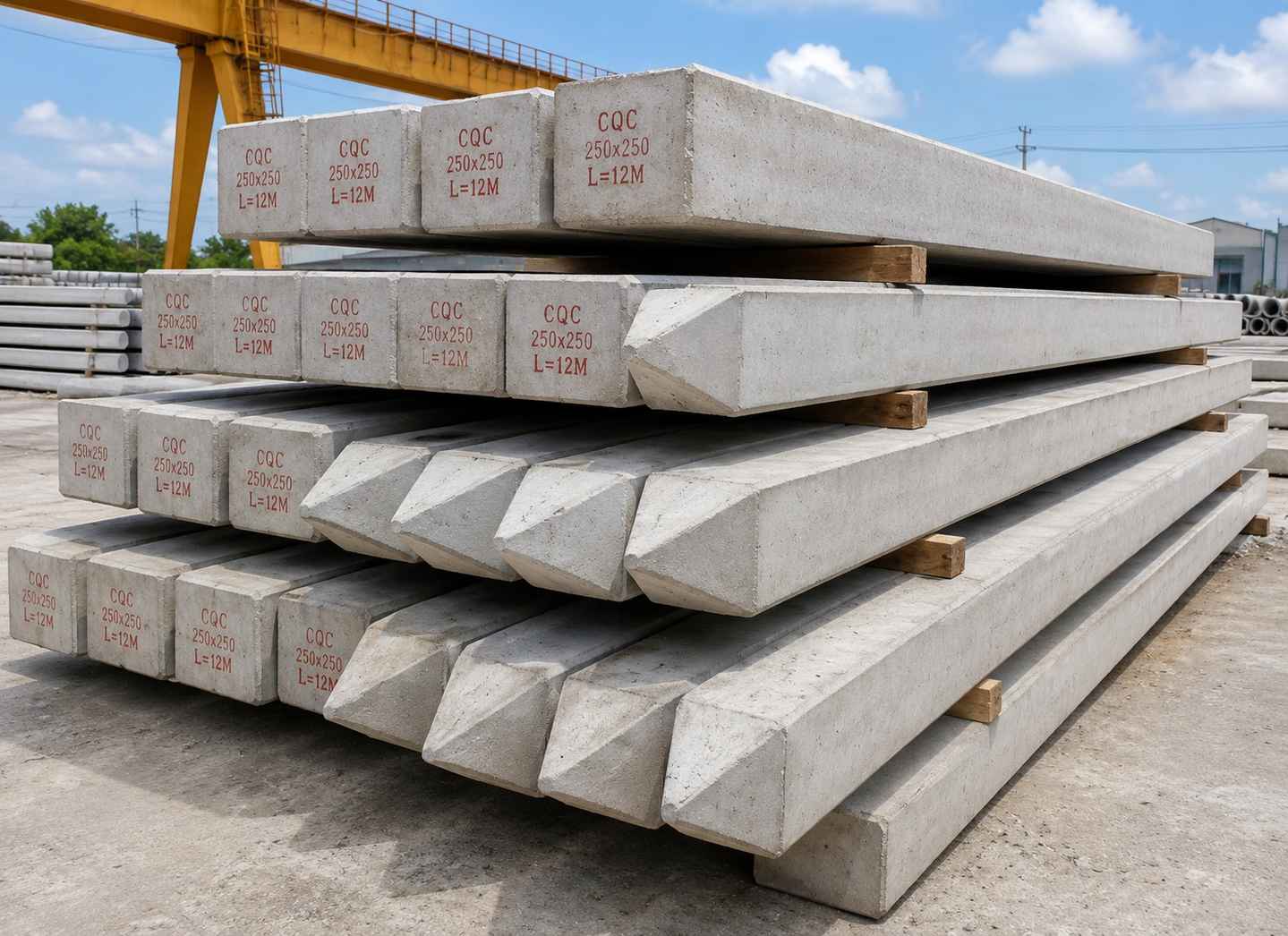 Ép cọc bê tông Thanh Hóa uy tín, bền vững, giá tốt