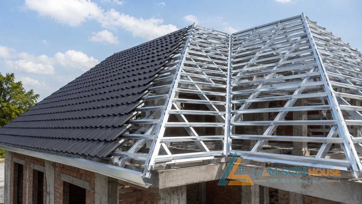 Khung kèo thép nhẹ Thanh Hóa: bền chắc, giá tốt