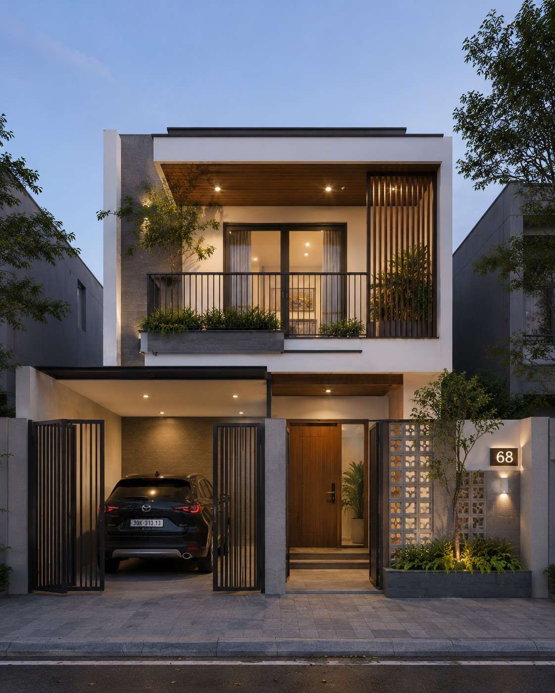 thiết kế nhà ống hiện đại thanh hóa