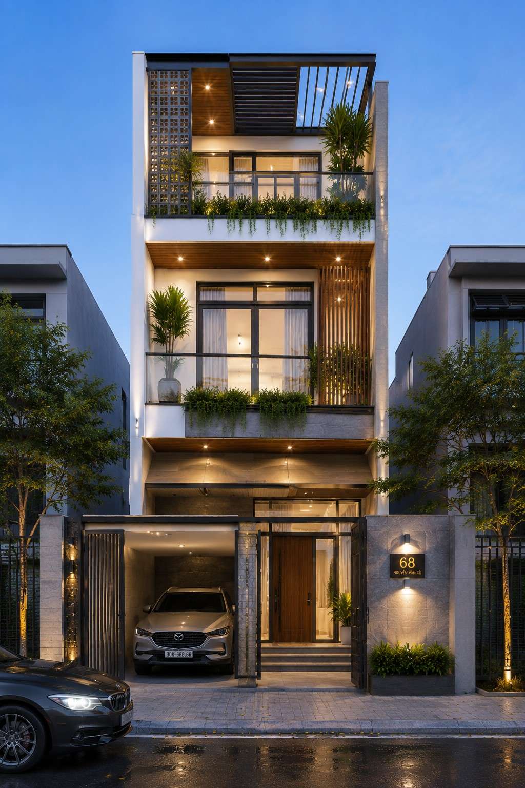 thiết kế nhà phố diện tích nhỏ