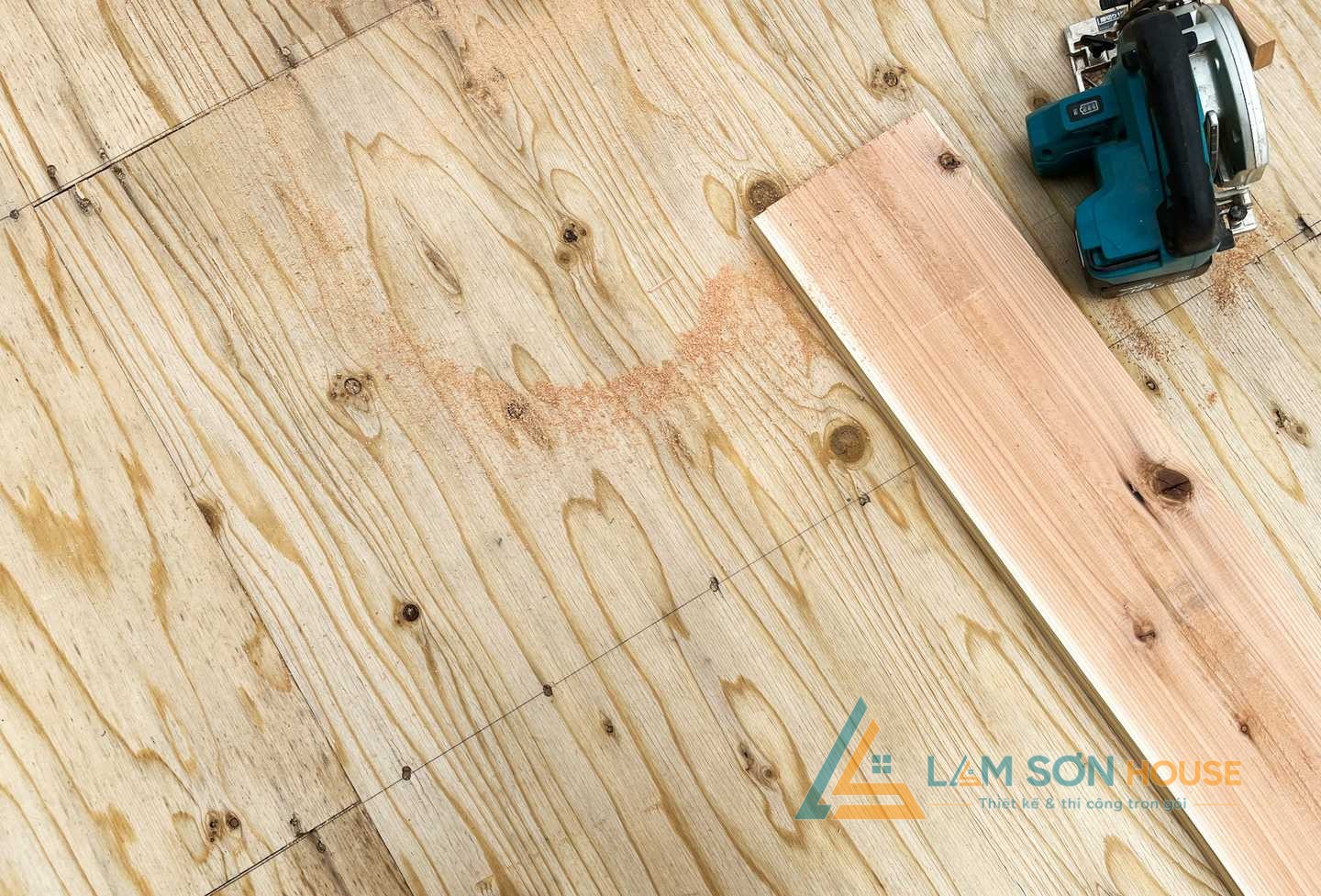 thi công sàn gỗ Thanh Hóa - hoàn thiện sàn gỗ công nghiệp cho phòng khách