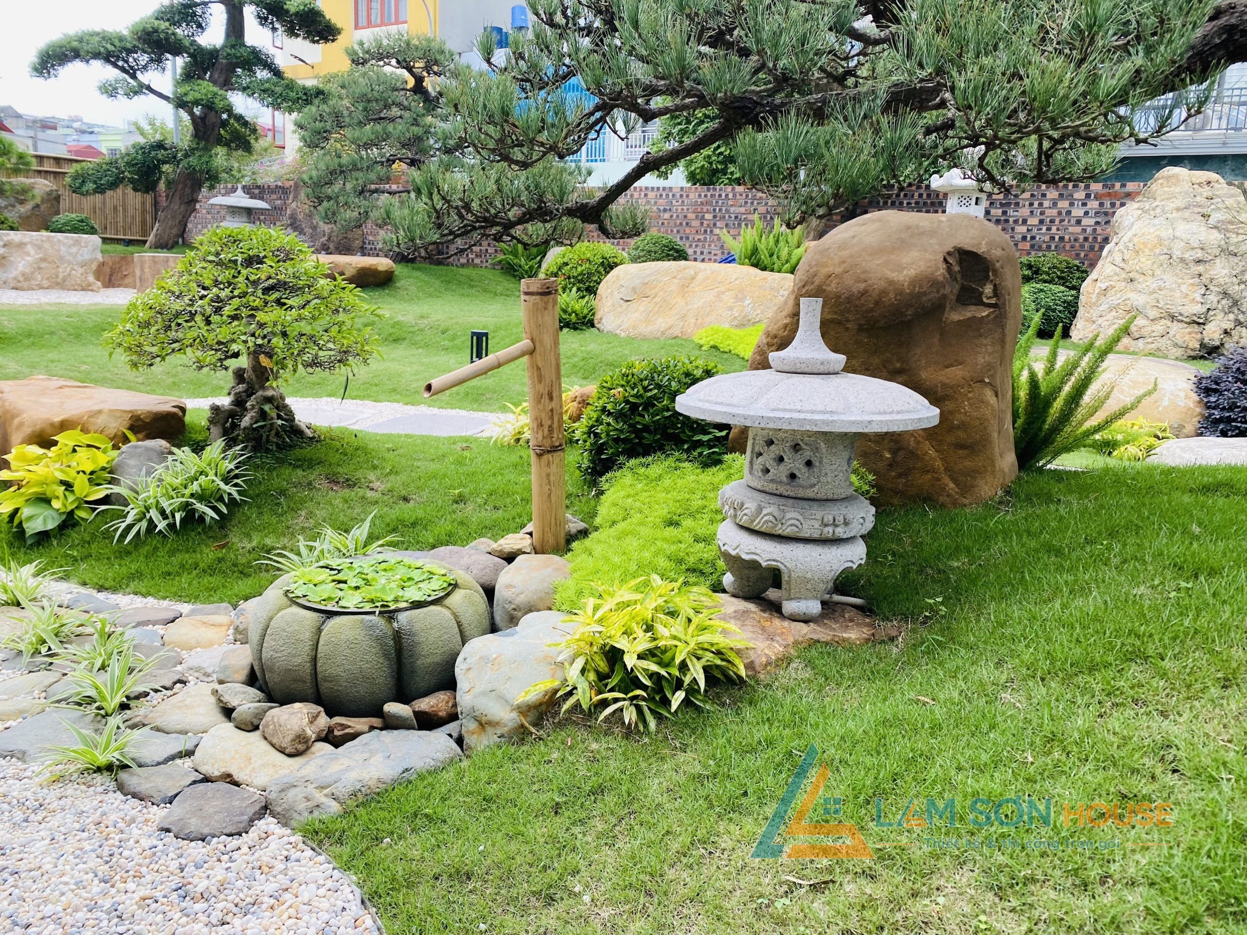 Thi công tiểu cảnh sân vườn Thanh Hóa đẹp, uy tín
