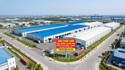 Cho Thuê Kho Nhà Xưởng Thanh Hóa Giá Tốt, Diện Tích Đa Dạng, Pháp Lý Rõ Ràng